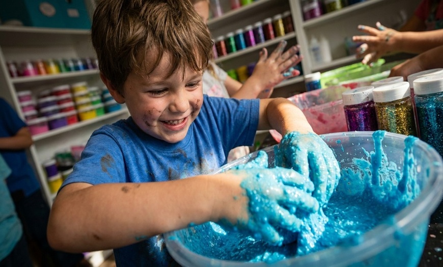 Image 2: Custom Slime Making & Sensory Play in Maplewood