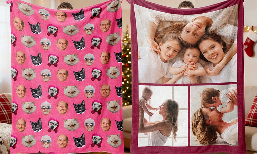 Image 18: Custom Photo Blankets from Justyling (Up to 91% Off)