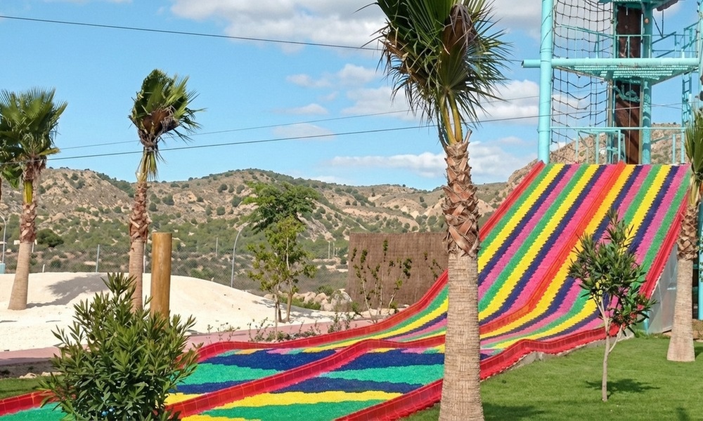 Entradas para parque multiaventura con acceso a tirolina de 300 metros