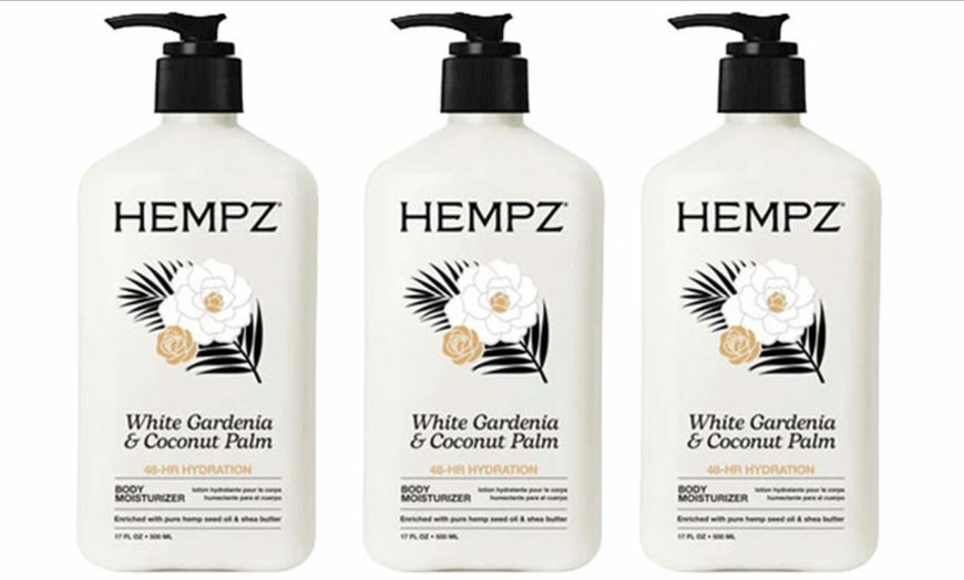 Image 43: Hempz Herbal Body Moisturizer Lotion 17oz each (2 or 3 Pack) 
