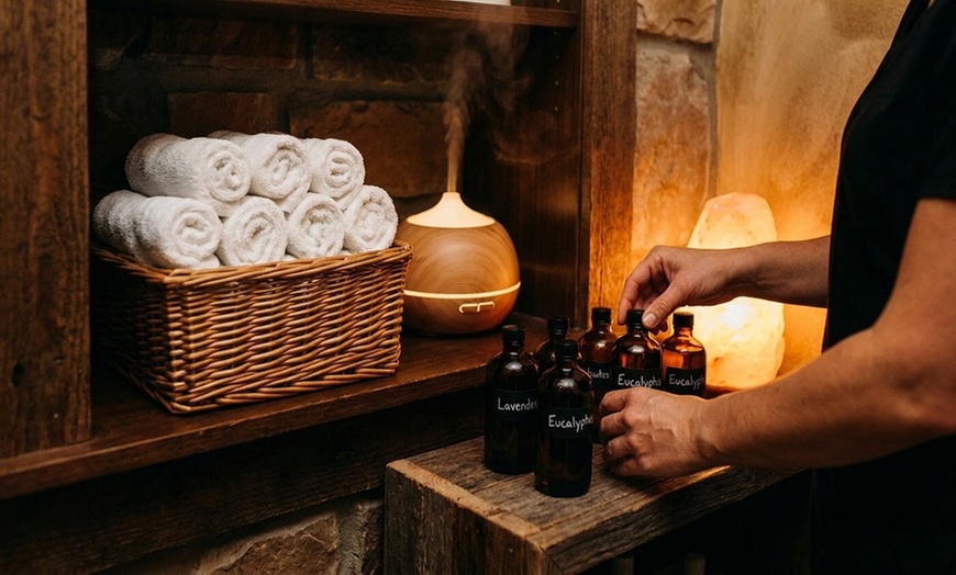 Image 7: Single or Couples 60-Min Deluxe Body Massage w/ Hot stone treatment 