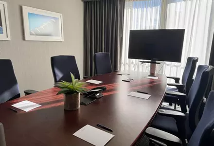 Business center and meeting rooms