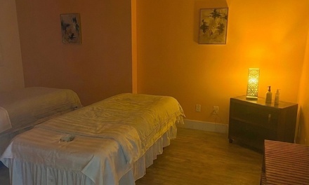 One 60-Minute Full Body Massage with Essential Oils & Hot Stone Treatment - Medi Spa