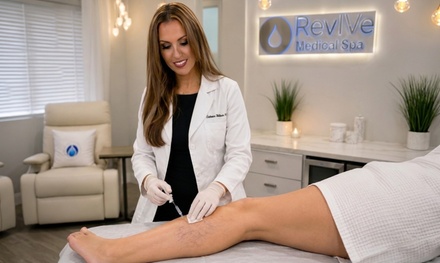 1 vial of Leg Vein Sclerotherapy Injection - Revive Medical Spa
