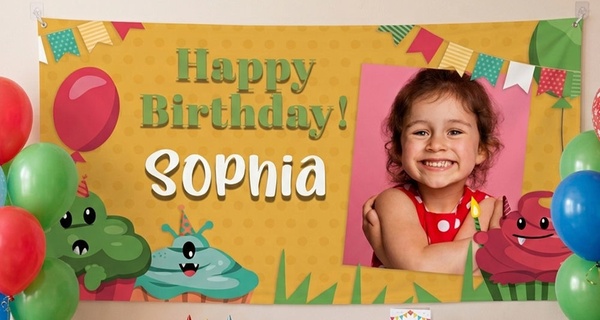 Custom Birthday Banners & Special Event Celebrations Banners