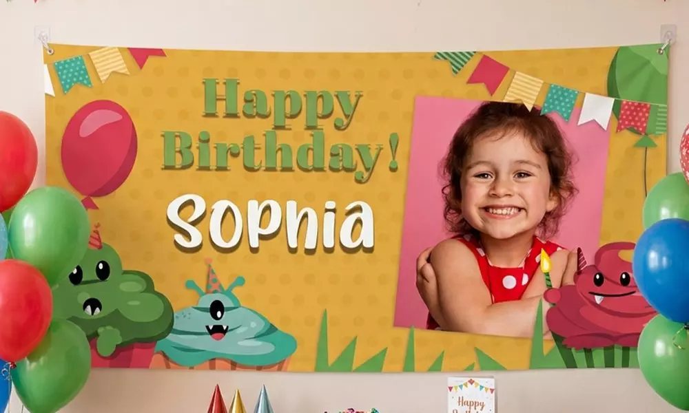 Custom Birthday Banners & Special Event Celebrations Banners