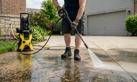 Driveway Pressure Washing - Vargas pressure washing