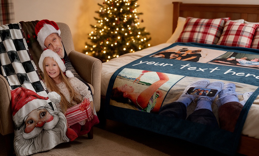 Image 11: Custom Photo Blankets from Justyling (Up to 91% Off)