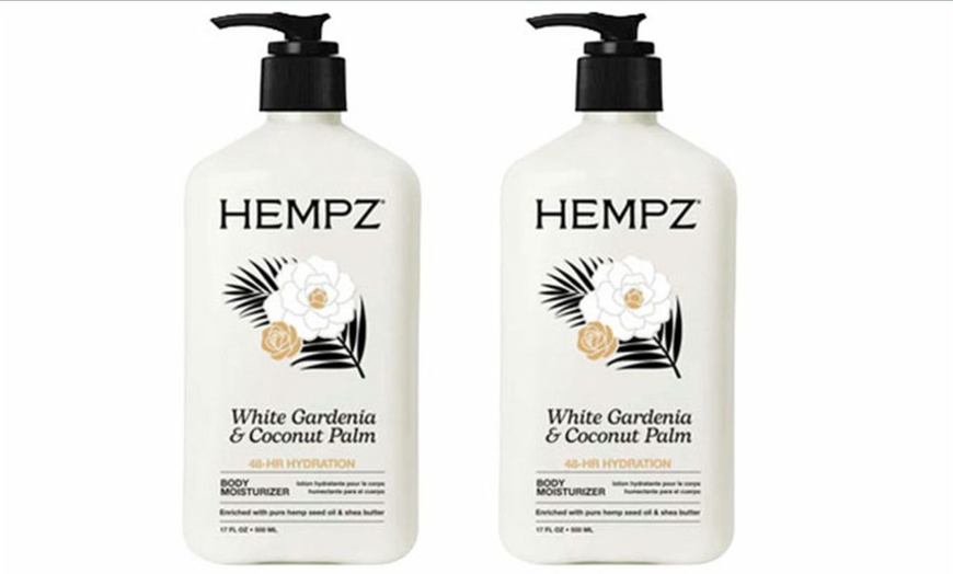 Image 52: Hempz Herbal Body Moisturizer Lotion 17oz each (2 or 3 Pack) 