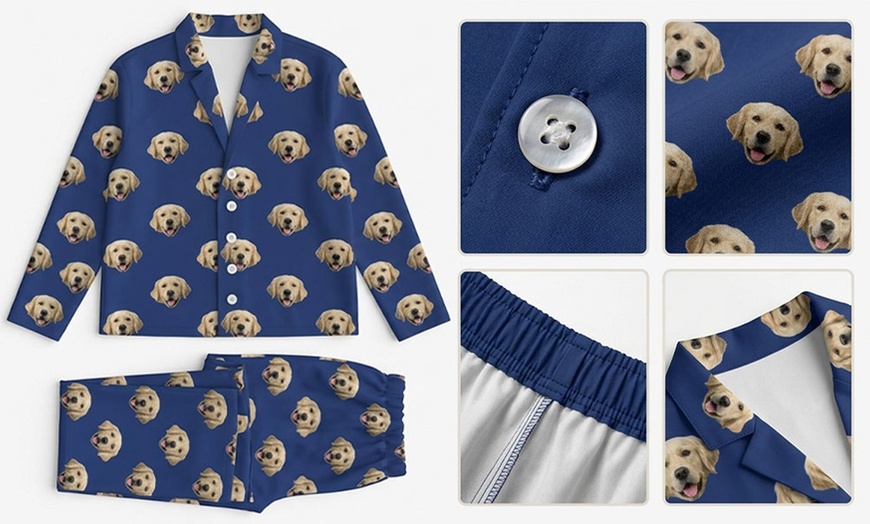 Image 12: Custom Photo Pajama Set from Justyling — Full or Half Set