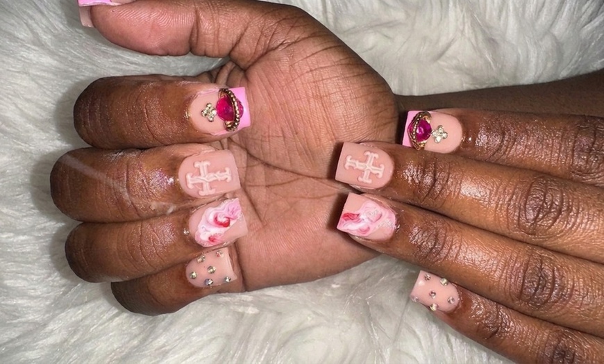 Image 3: Nail Art & Pedicure Options