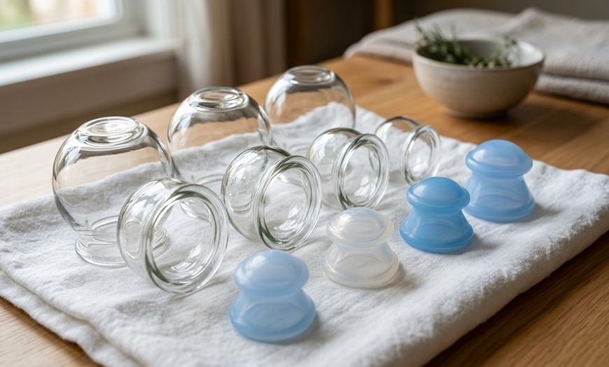 Image 4: Deep-Tissue Massage or Physical Therapy (30 to 45-Minute) with Cupping