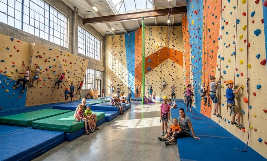 Image 2: Climbing Package for Up to 4 Children at Momentum Indoor Climbing Katy