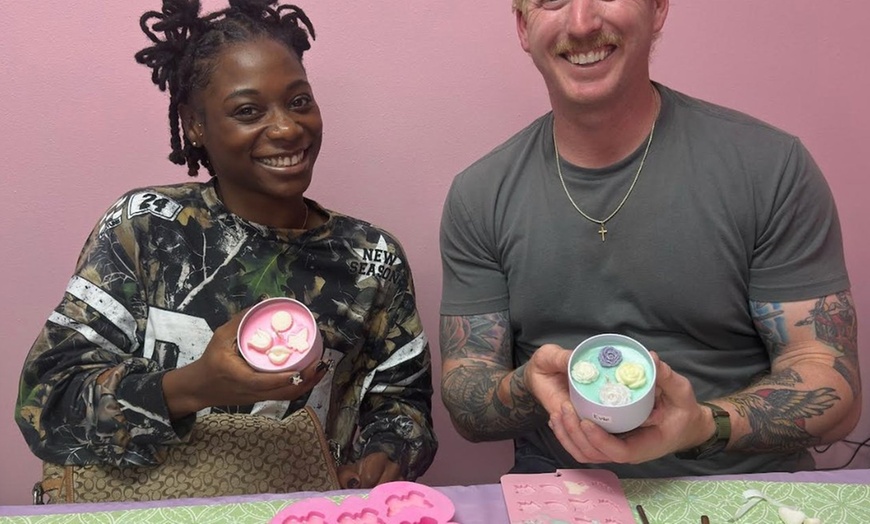Image 5: Custom Crafting Workshops – Candles, Perfume, Soap, or Lip Gloss