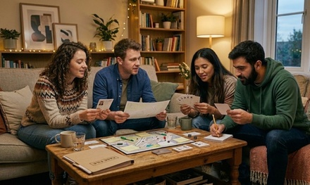 Solve a Murder Mystery for 4+ people - Any Scenario! - A Murder Among Us - QR Murder Mystery Games