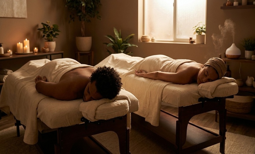 Image 5: Enjoy a 60-Minute Couples Body Massage with Hot Stones