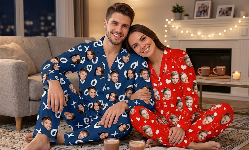 Image 11: Custom Photo Pajama Set from Justyling — Full or Half Set