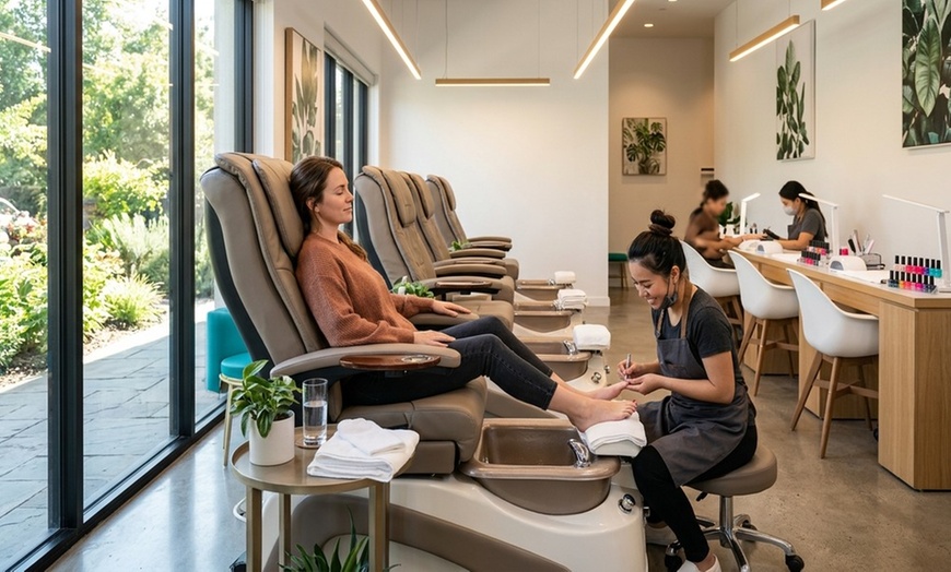 Image 2: Explore Shellac, Gel Manicures & Pedicures