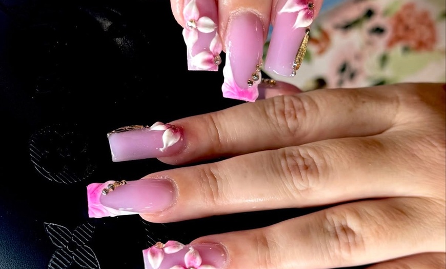 Image 4: Spa Manicure & Pedicure: Choose Classic, Paraffin, or Hot Stone Deluxe