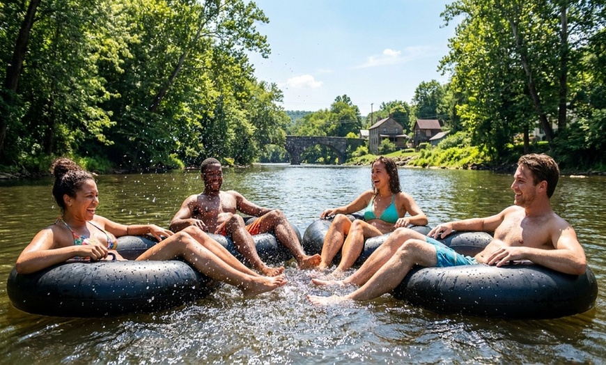 Image 4: Delaware River Tubing Adventure – Bucks County, PA