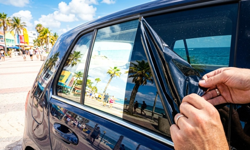 Image 2: Vehicle Window and Windshield Tinting Packages