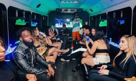 4 Hour Party Bus Tour : Los Angeles - LA Nights Party Bus