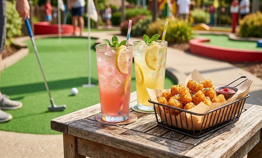 Image 2: Mini Golf Fun for All Ages with Food & Drink Perks