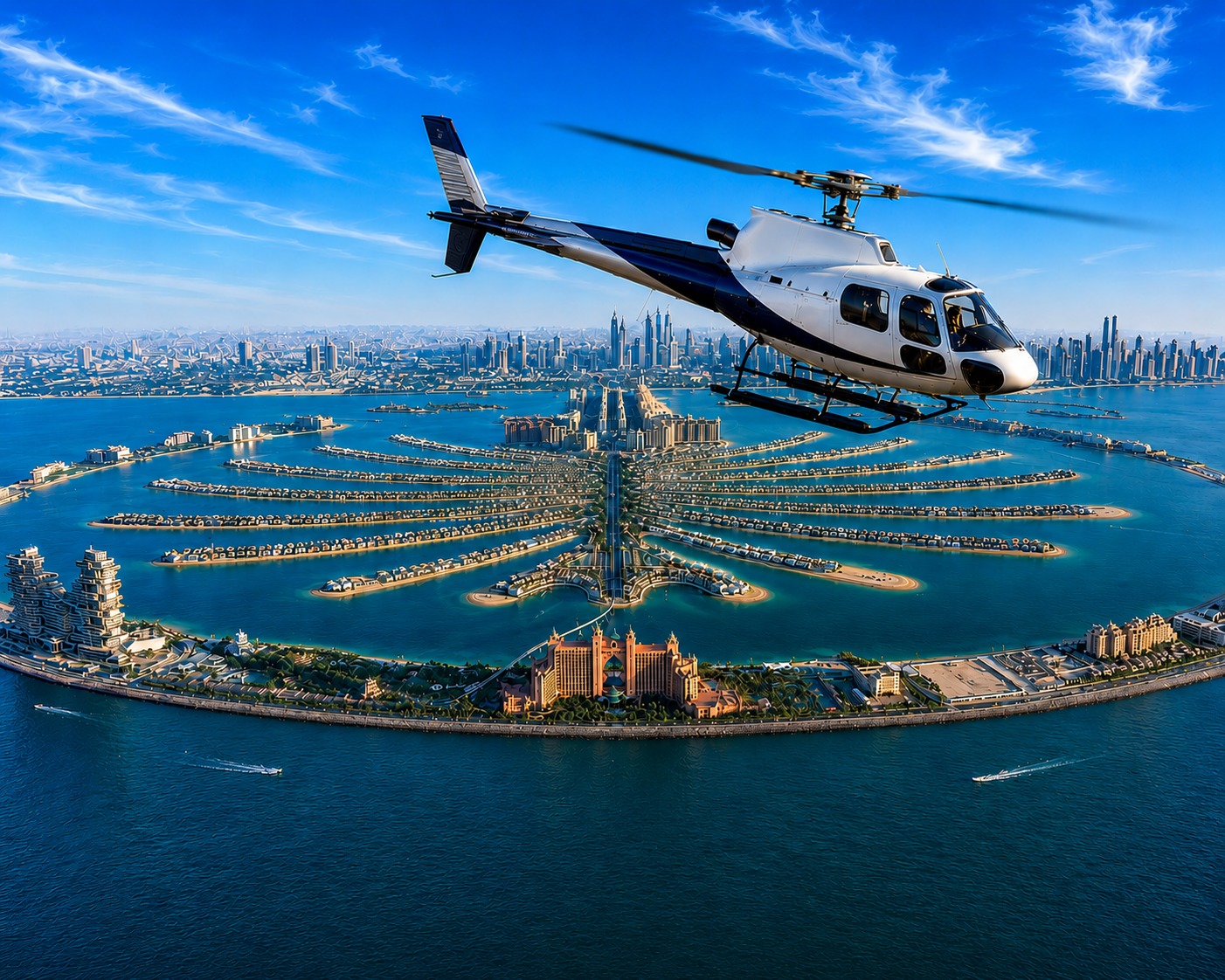 Breathtaking Helicopter Tours Over Dubais Iconic Landmarks