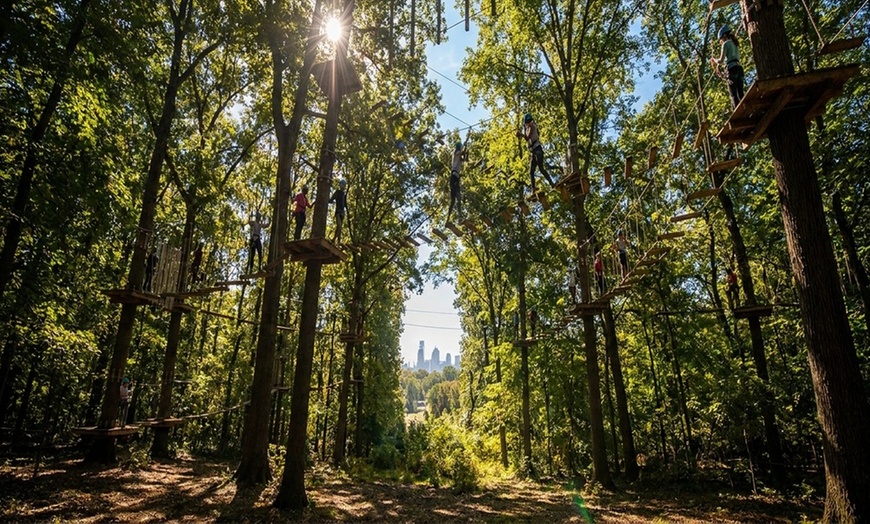 Image 4: Treetop Quest Philly - Aerial Adventure & Ziplines for upto Six People