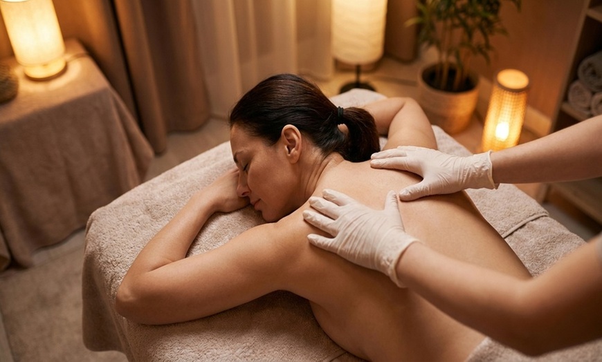 Image 8: 30 or 60‑Minute Massage Options – Melt Away Tension & Stress

