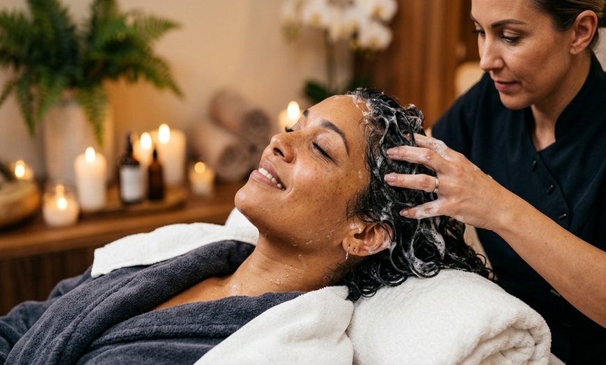 Image 4: 60, 70, or 80-Min Japanese Head Spa & Face Spa Experiences