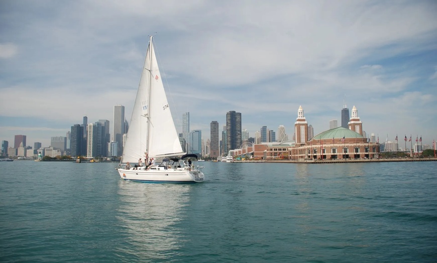 Image 8: Private Lake Michigan Sailing for Up to 8