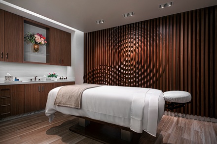 50-Minute Palms Signature Massage with Scalp Massage or Hot Stone Enhancement, Spa Amenities, Champagne, and More - The Spa at Palms Casino Resort