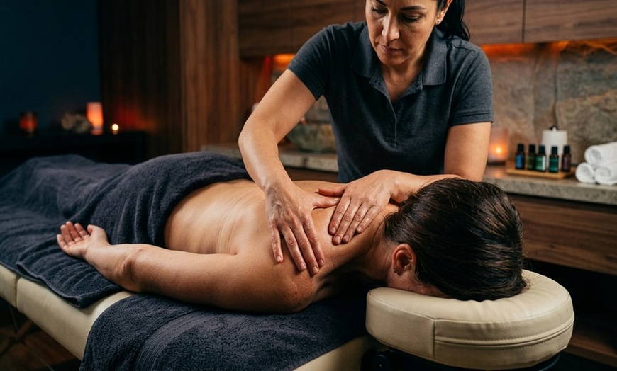 Image 6: Pampering Package with Facial, Upper Body Massage, Mud & Hot Towels