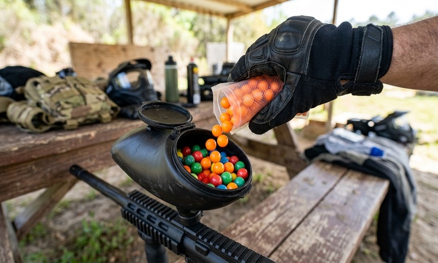 Image 4: All-Day Paintball Experience for Groups of Six or Twelve