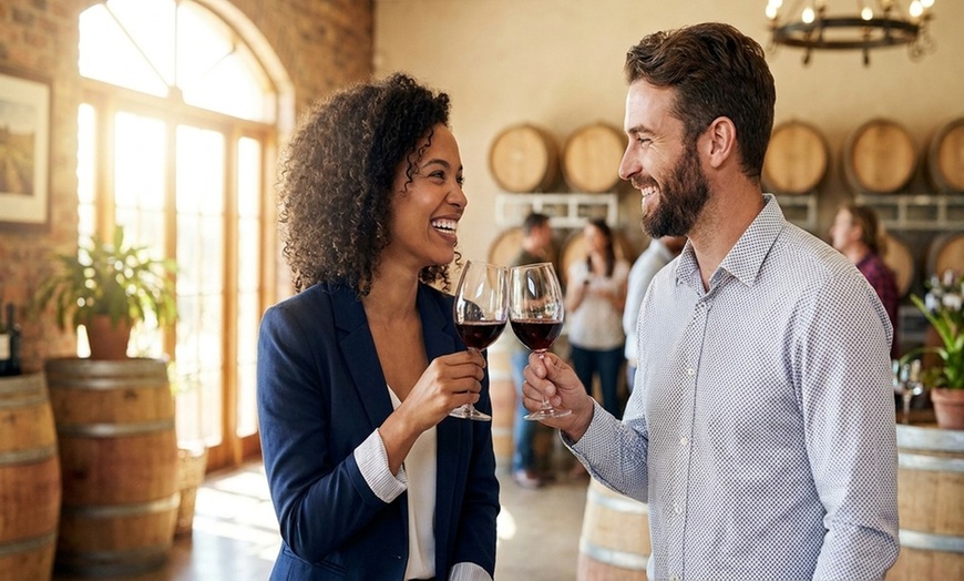Image 2: Reserve wine tasting for two or four with wine credit included