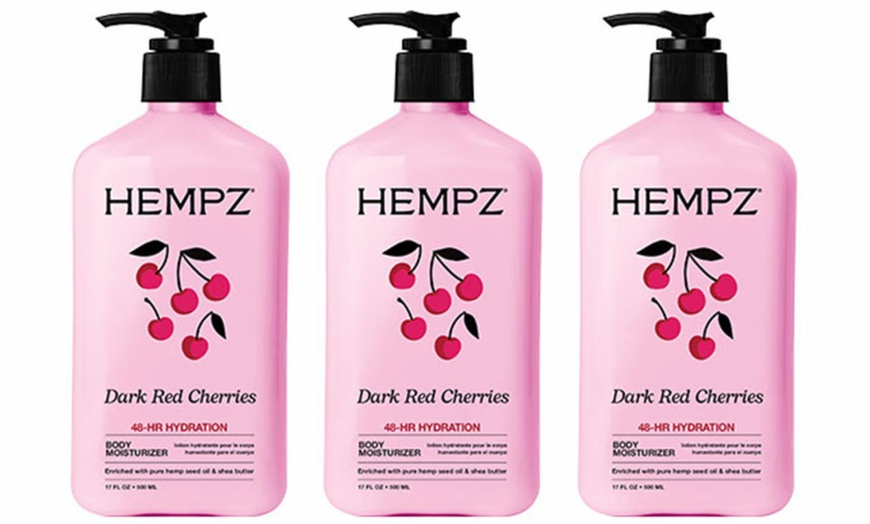 Image 51: Hempz Herbal Body Moisturizer Lotion 17oz each (2 or 3 Pack) 