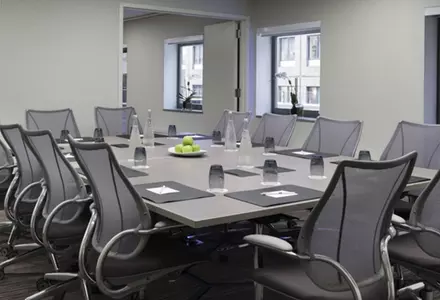 Business center and meeting rooms