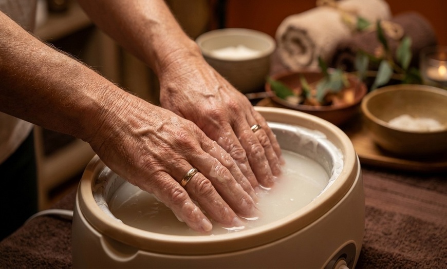 Image 8: Experience Relaxation with Reflexology and Paraffin Treatment