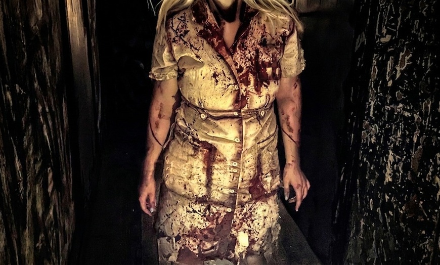 Image 4: Haunted House Admission with Drinks