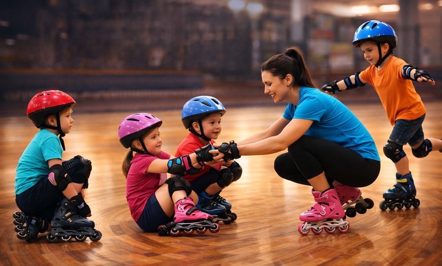 Image 5: Year-Round Inline Figure Skating Lessons for All Ages & Skill Levels