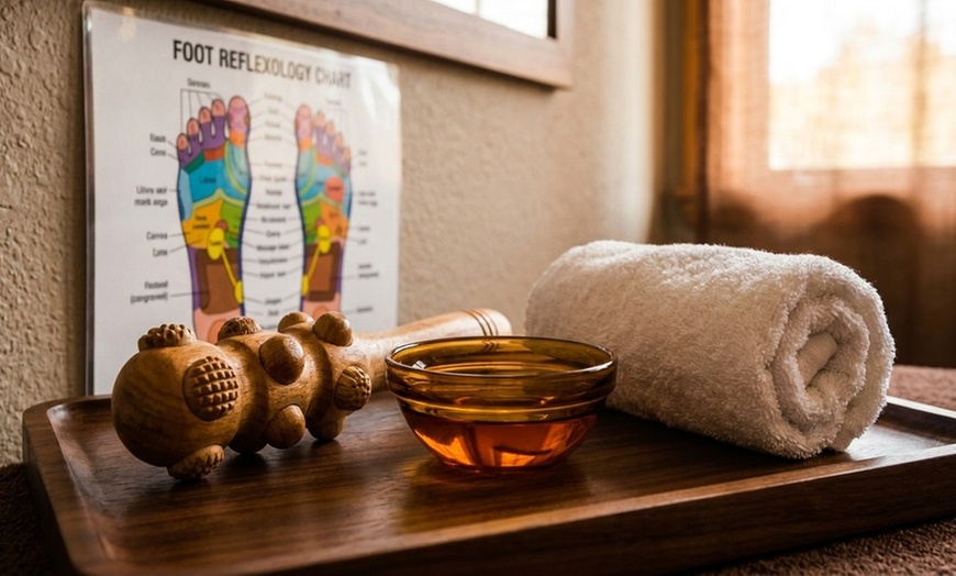 Image 8: Enjoy a Relaxing Reflexology Package with Ionic Foot Soak