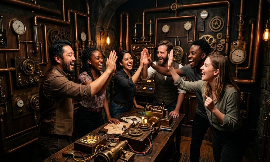Image 2: Challenge your mind with themed escape rooms for 2, 4, or 6 players