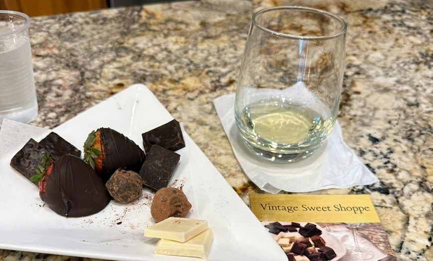 Image 4: Chocolate & Wine Pairing Package for One, Two or Four from a Chocolate Store (Up to 35% Off)