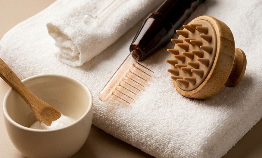 Image 4: 60 or 90-Min Premium Scalp Care Packages w/ High-End Products 