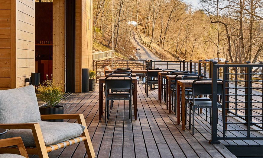Image 6: Asheville Airstream & Cabin Resort on the French Broad