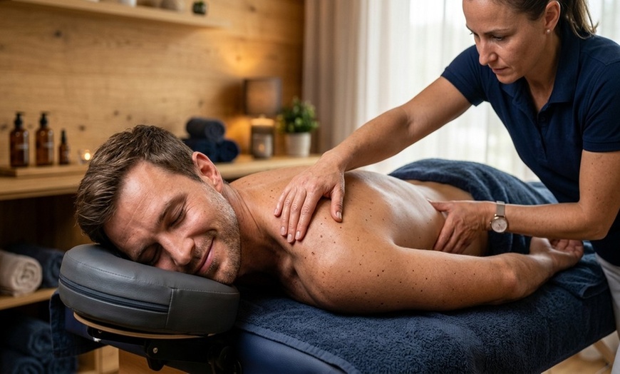 Image 4: 60-Minute Combination Massages with Stretching