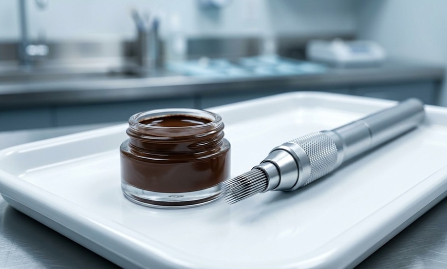 Image 4: Get Perfect Brows with a Microblading Session and Touch Up