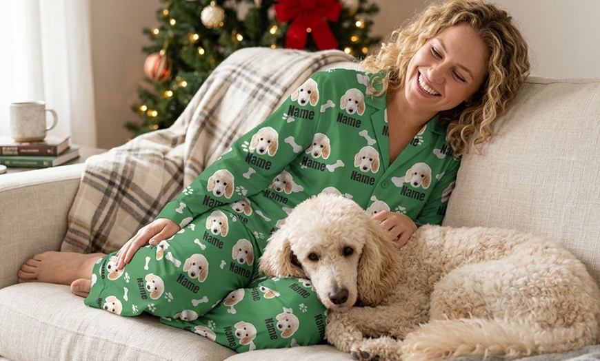 Image 6: Custom Photo Pajama Set from Justyling — Full or Half Set