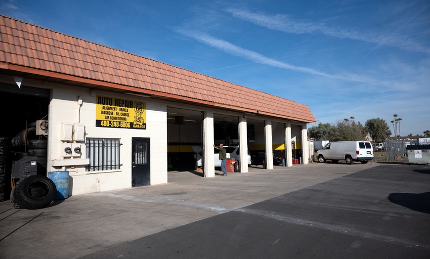 Image 7: Full Synthetic Oil Change, Wheel Alignment, or AC Recharge